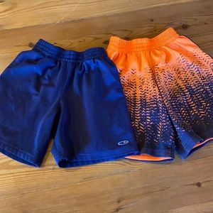 Pair of boys gym shorts